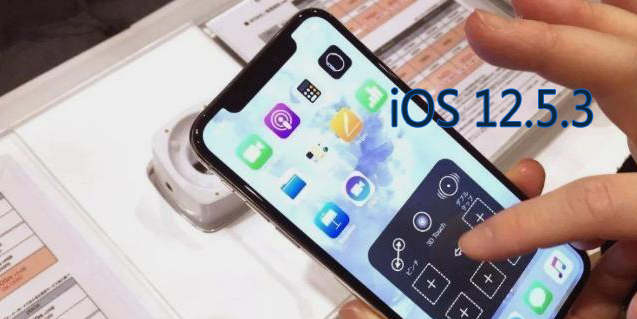 iPhone 11 Pro Max刷完卡在白苹果操作界面示意
